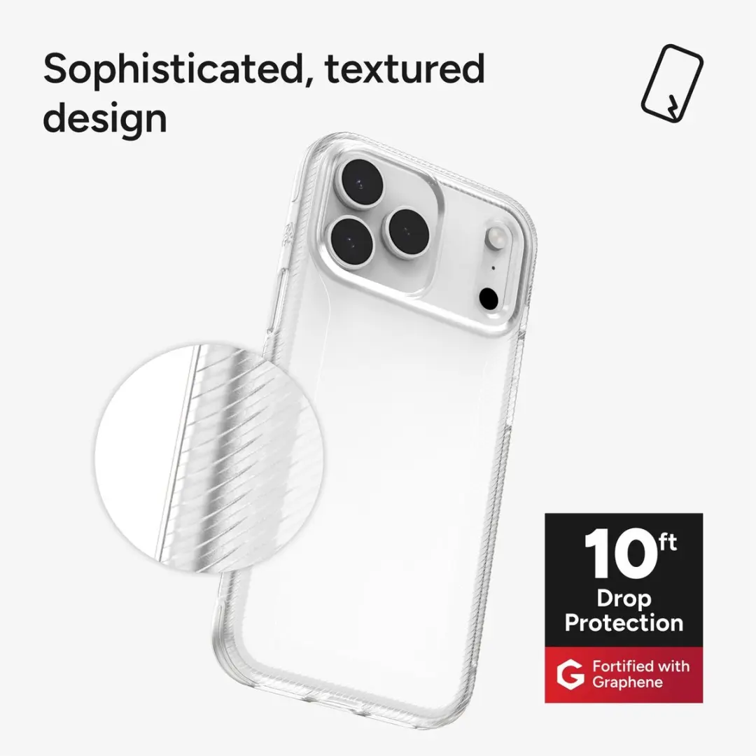 ZAGG Luxe Hoesje iPhone 17 Pro Max 702319760 - Transparant