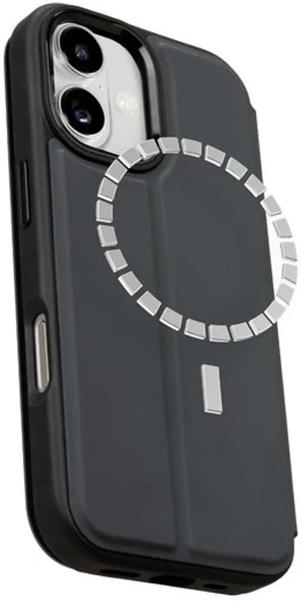 Laut MagFolio iPhone 17 Hoesje - Zwart - MagSafe