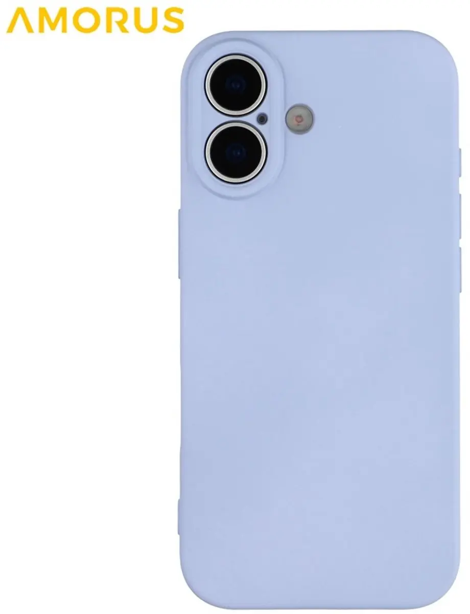 Amorus iPhone 17 Hoesje Lavendel Grijs - afbeelding 6 van 6