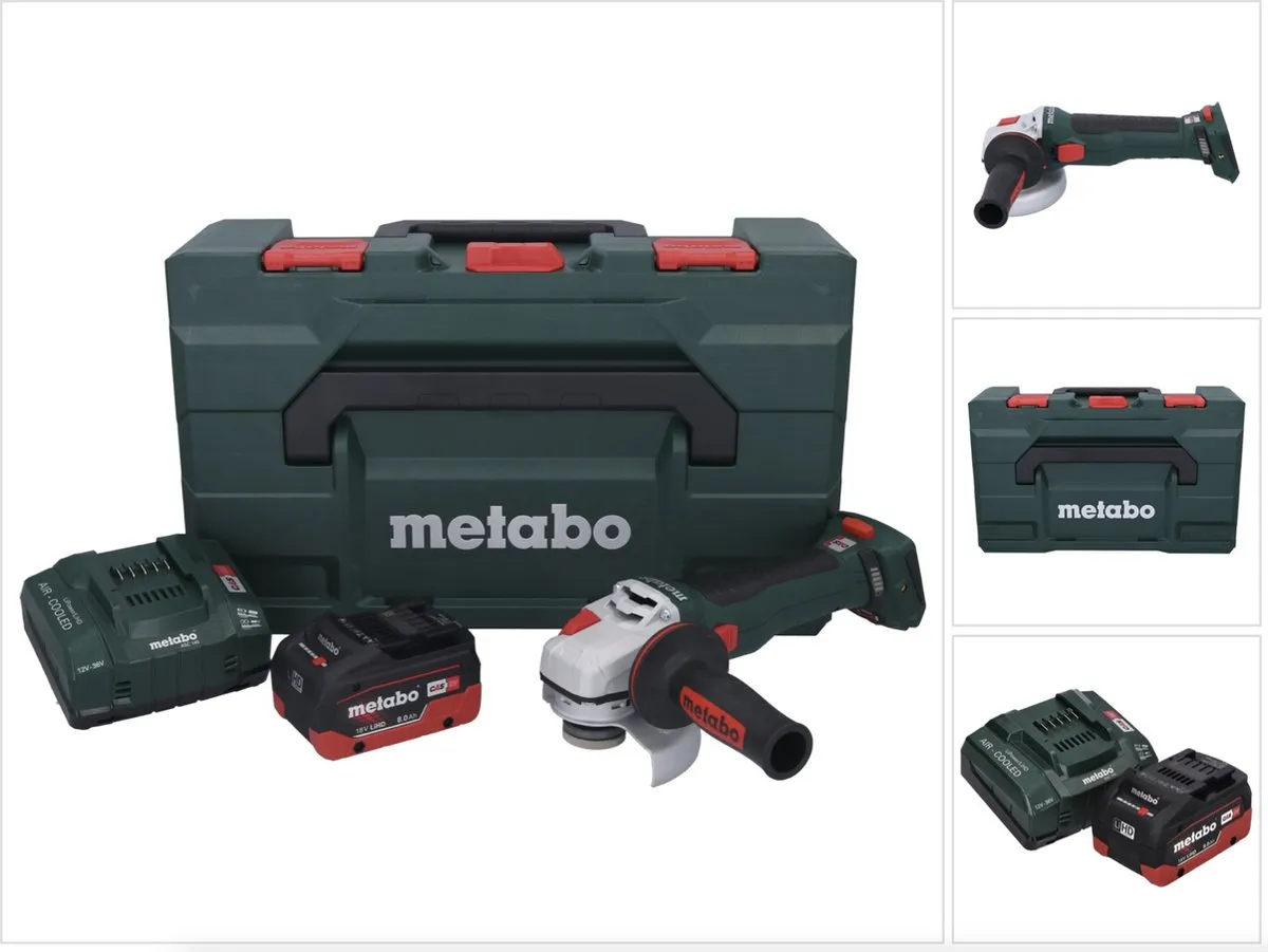 Metabo WB 18 LT BL 11-125 Accu Haakse Slijper 125mm