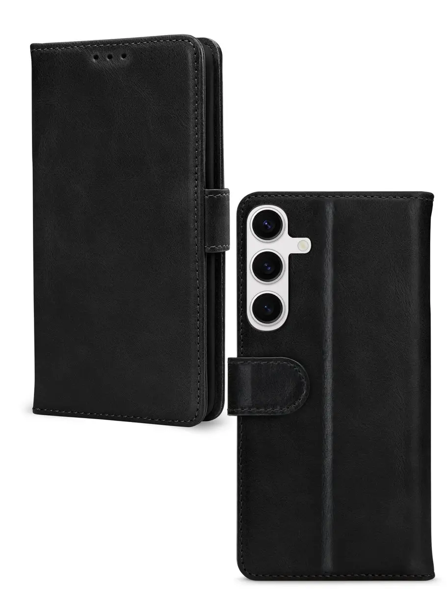 Mobilize Wallet Bookcase Telefoonhoesje S26 - Zwart - 4 Pasjes