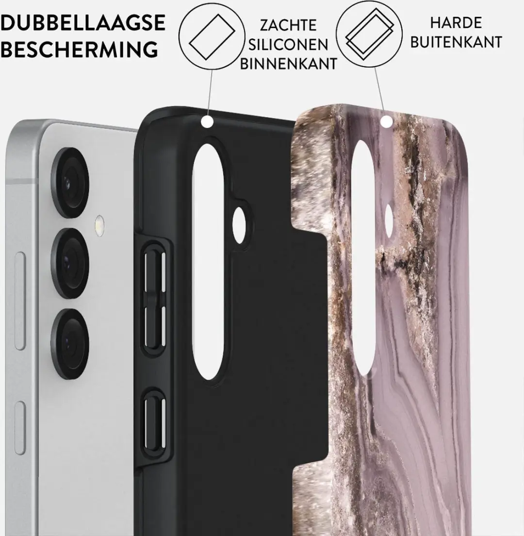 Burga Tough Backcover HO_02_S25PL_TH - Samsung Galaxy S25 Plus - Golden Taupe