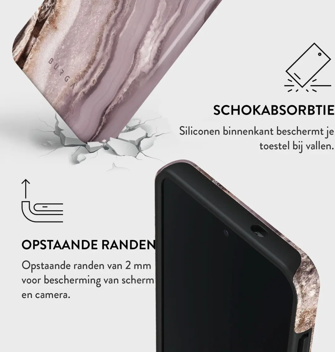 Burga Tough Backcover HO_02_S25PL_TH - Samsung Galaxy S25 Plus - Golden Taupe - afbeelding 6 van 6