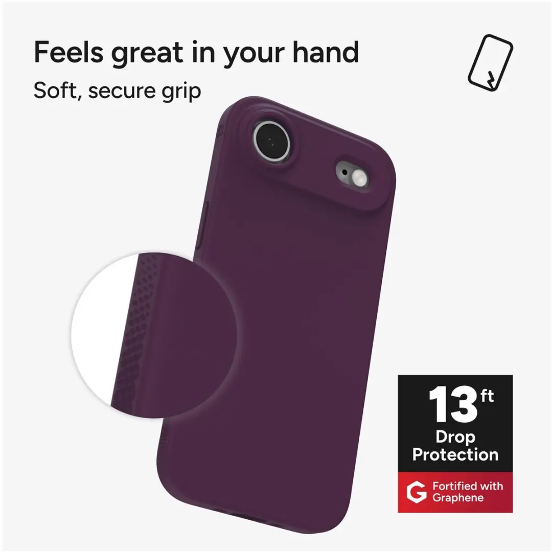 ZAGG Manhattan Snap Hoesje 702319061 - iPhone Air - MagSafe - Rood - afbeelding 6 van 6