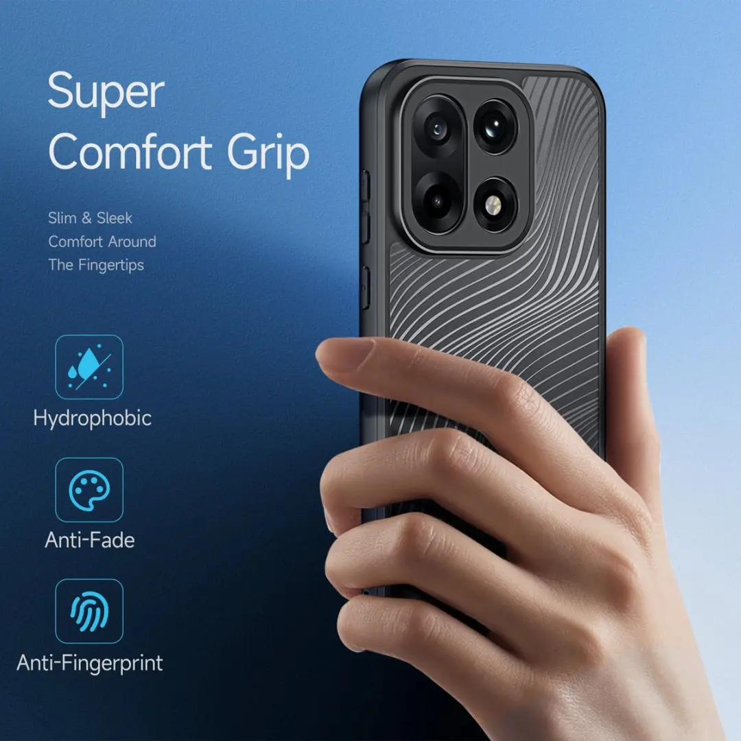 Dux Ducis Aimo Series Hoesje OnePlus 15 - Transparant Zwart