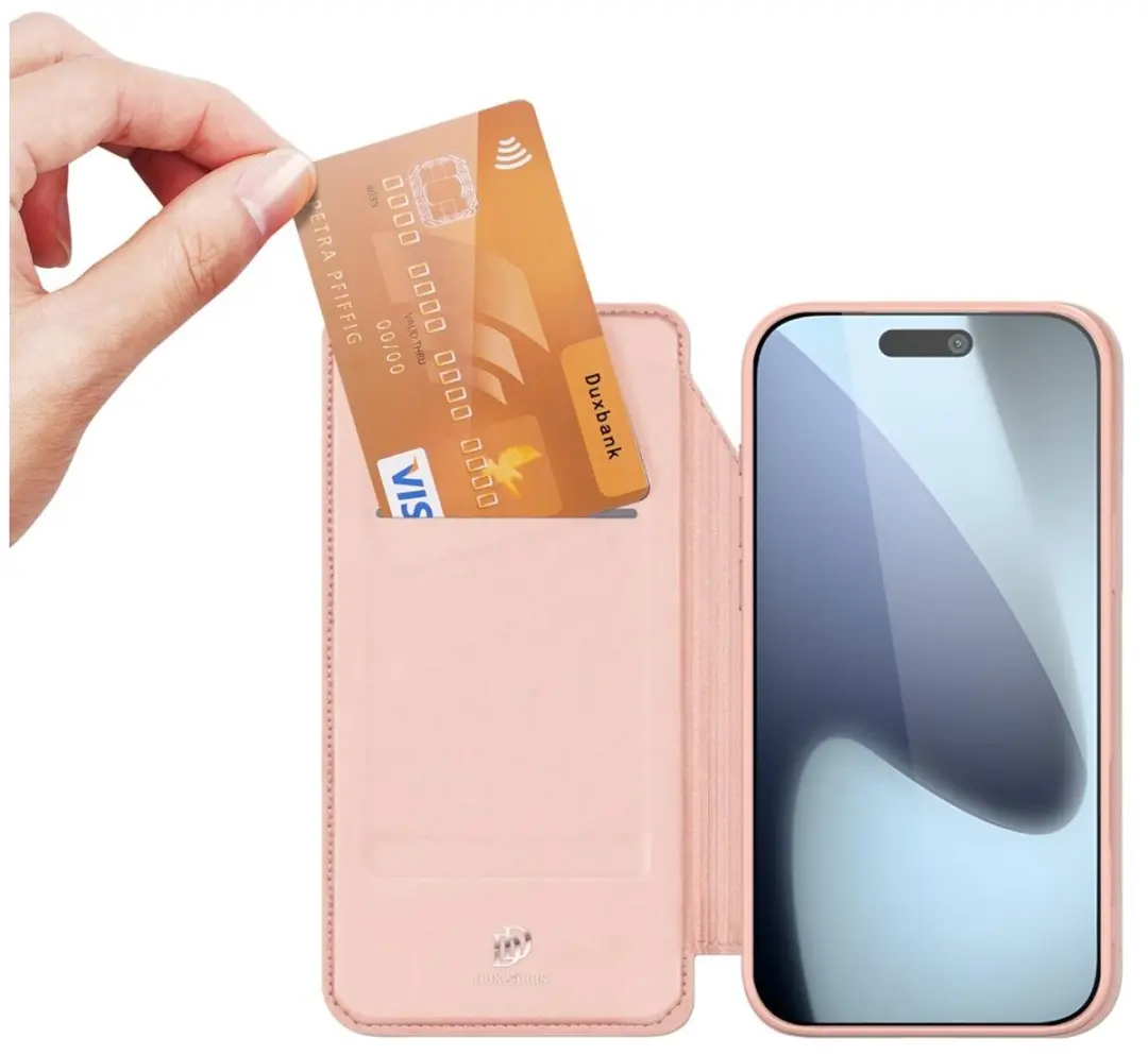 Dux Ducis Skin Pro Hoesje iPhone 17 Pro Max - Roze