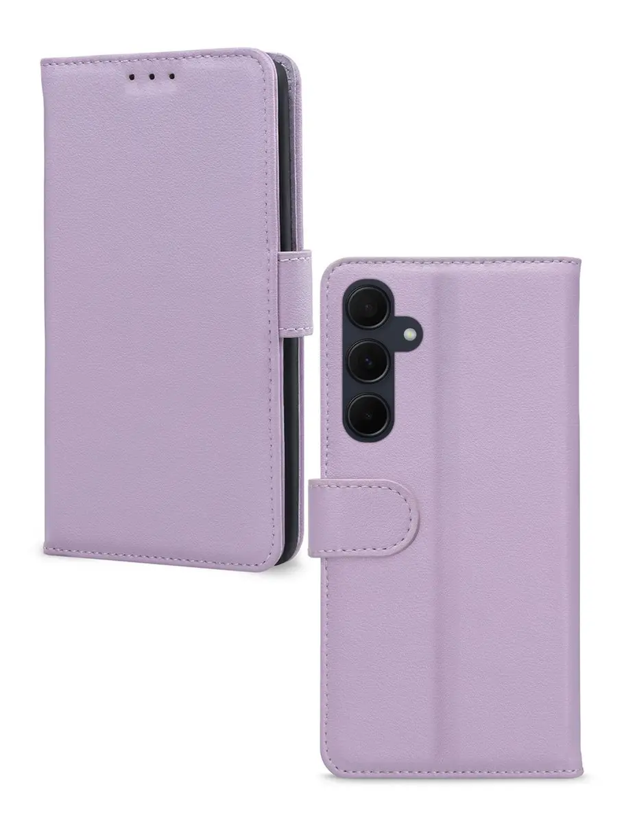 Mobilize Premium Gelly Wallet Bookcase Hoesje Samsung Galaxy A35 5G - Paars - afbeelding 6 van 6
