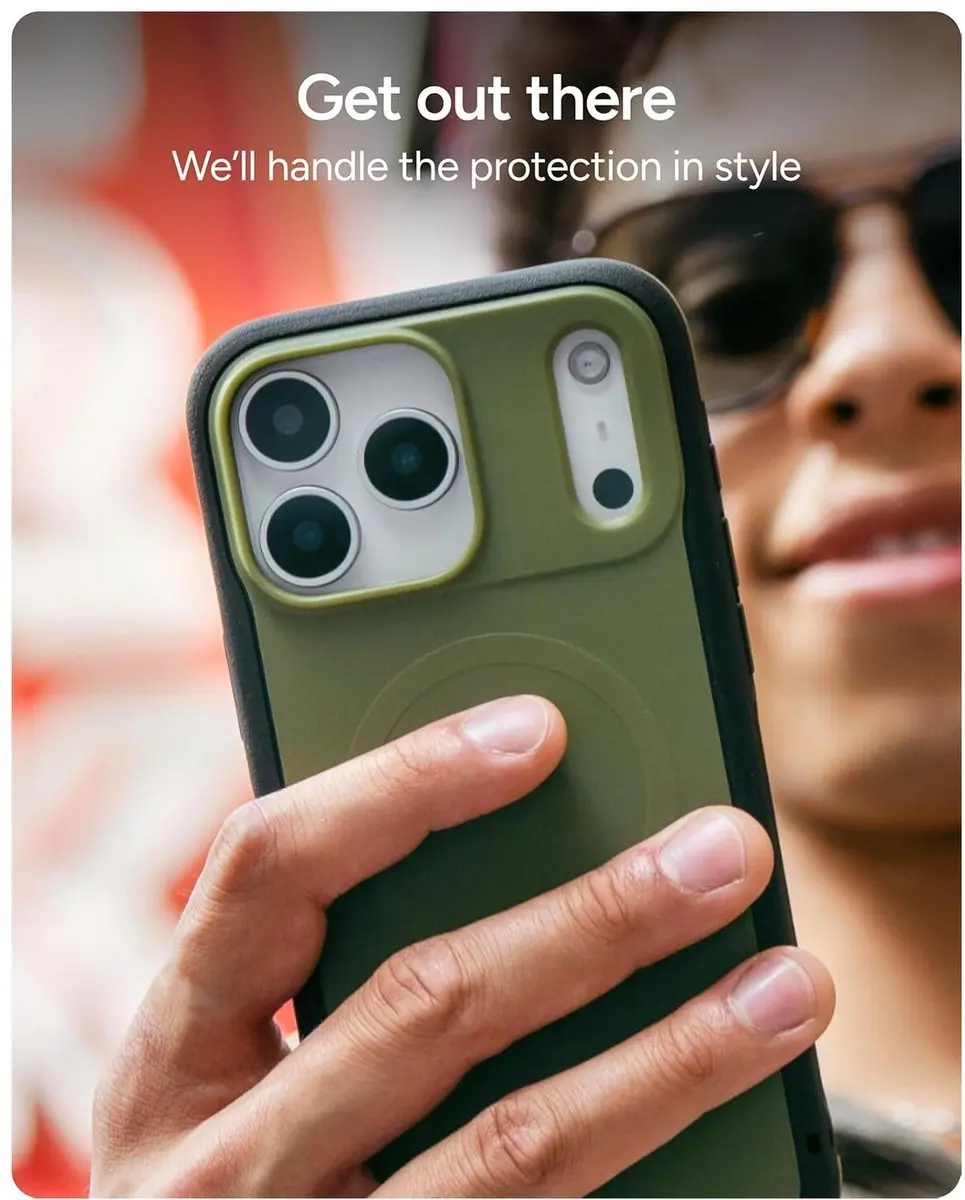 ZAGG Sedona Snap Kickstand Hoesje iPhone 17 Pro - 702319130 - Zwart - afbeelding 6 van 6