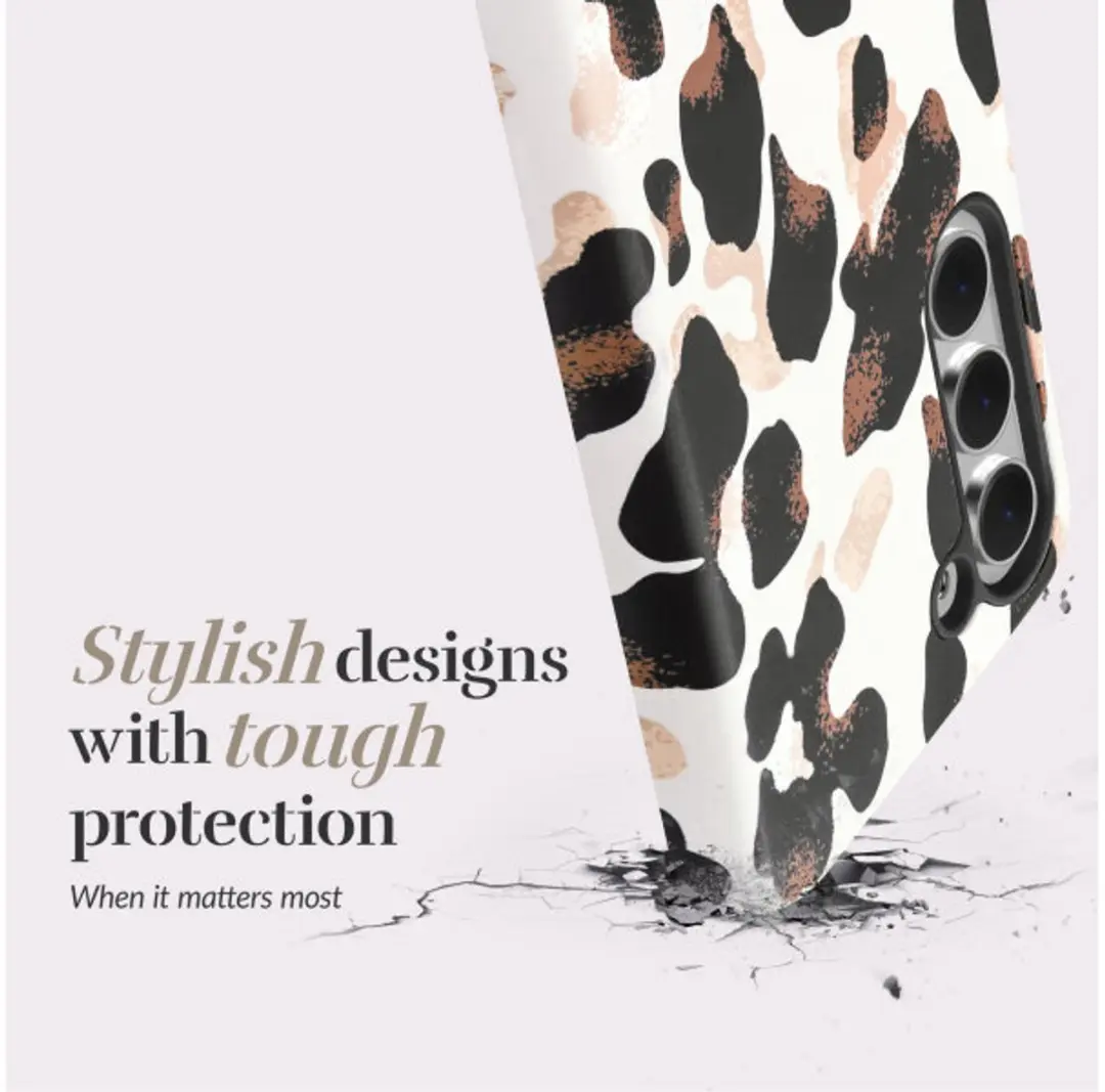 Mobilize MIO Leopard MagSafe Hoesje - Samsung Galaxy A35 - Bruin