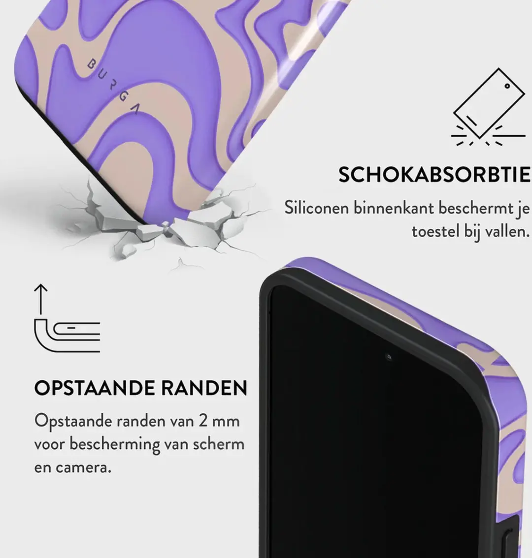Burga Telefoonhoesje iPhone 14 Pro Max Y2Kool - Schokbestendig