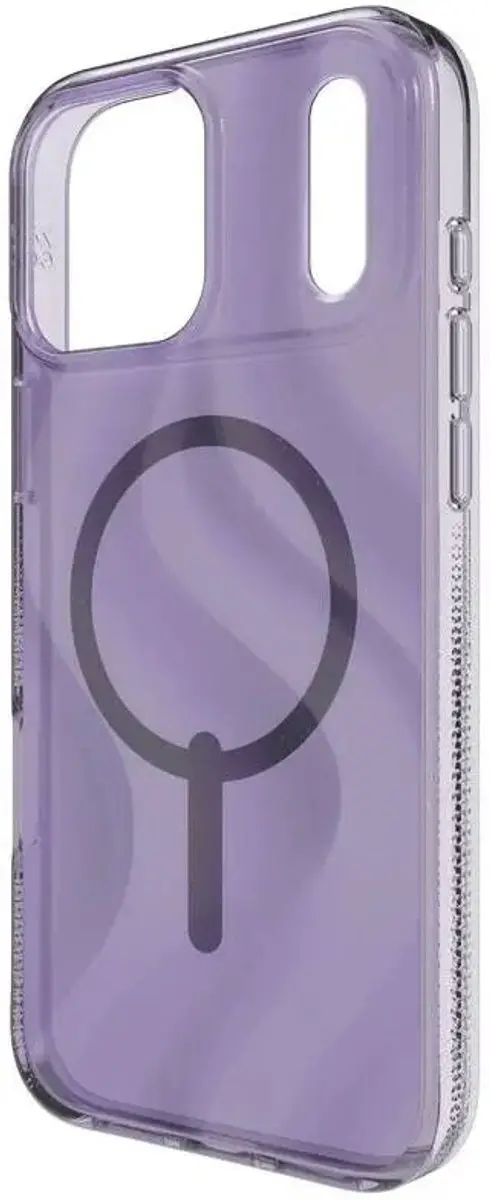 ZAGG Milan Snap Hoesje 702318999 - iPhone 17 Pro Max - Glitter Paars
