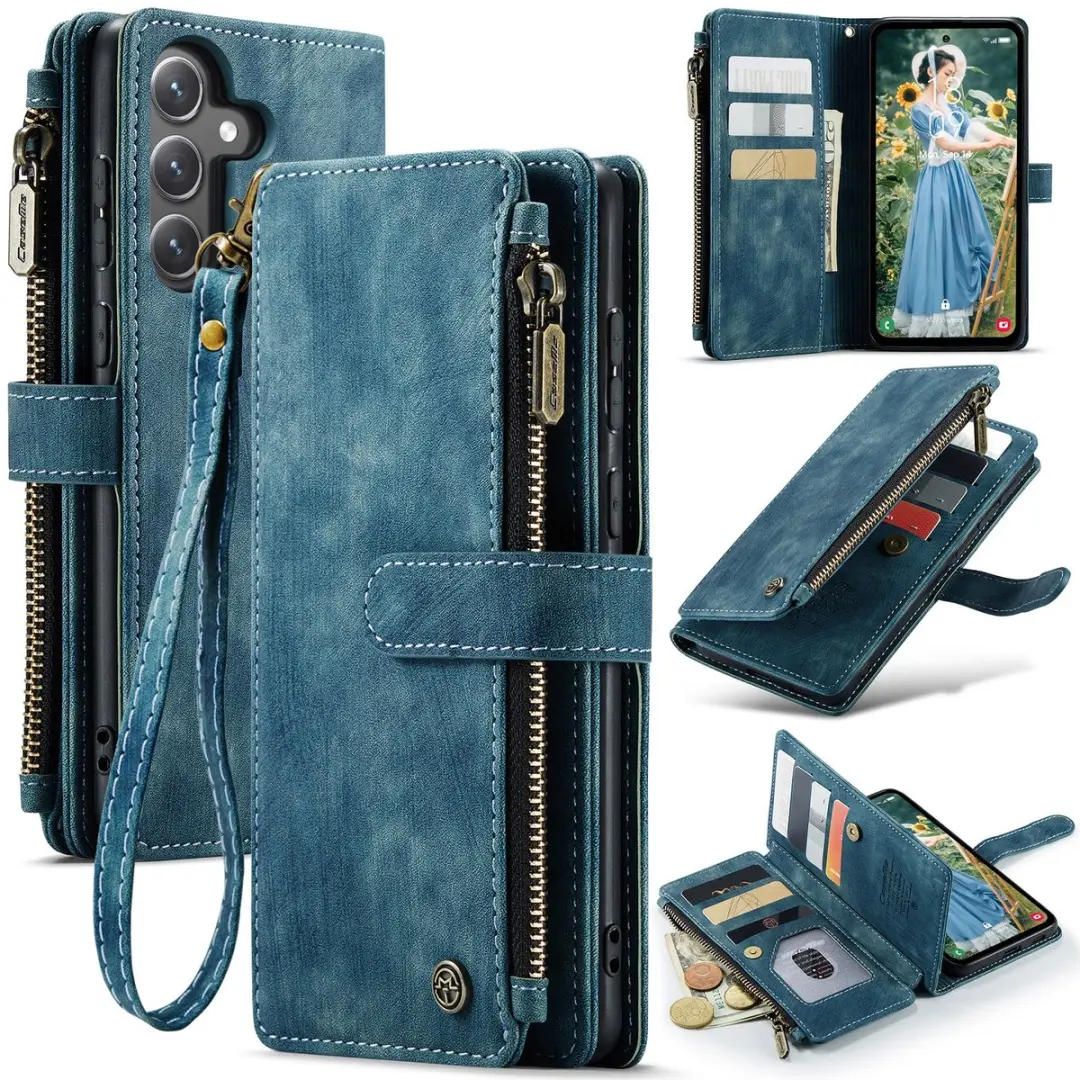 Caseme C30 Book Case Hoesje Samsung Galaxy S25 FE