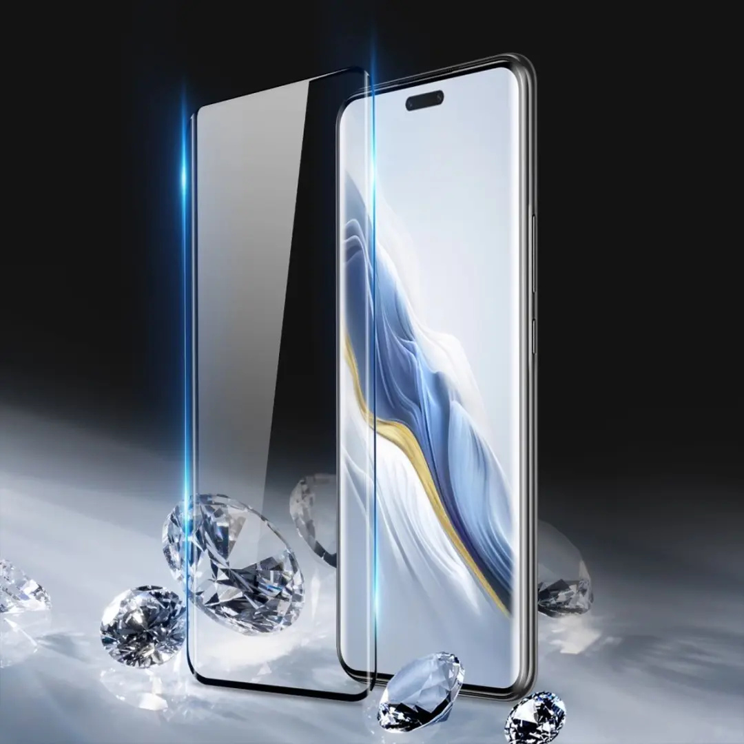 Dux Ducis Screen Protector Honor Magic6 Pro - Zwart - afbeelding 6 van 6