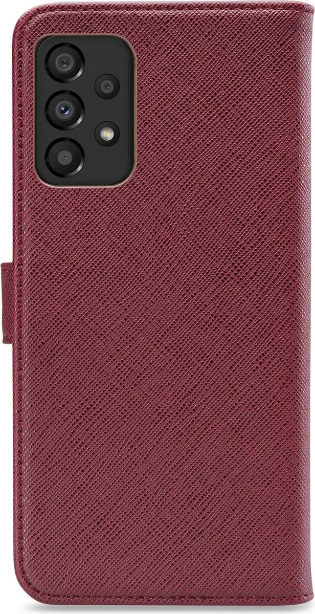 My Style MSFWLT1358 Telefoonhoesje Samsung Galaxy A33 - Bordeaux Rood