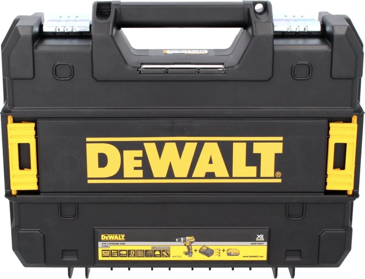 DeWalt DCF887 D2T Slagmoersleutel 18V 205Nm - 2x 2,0Ah + Oplader - afbeelding 5 van 5
