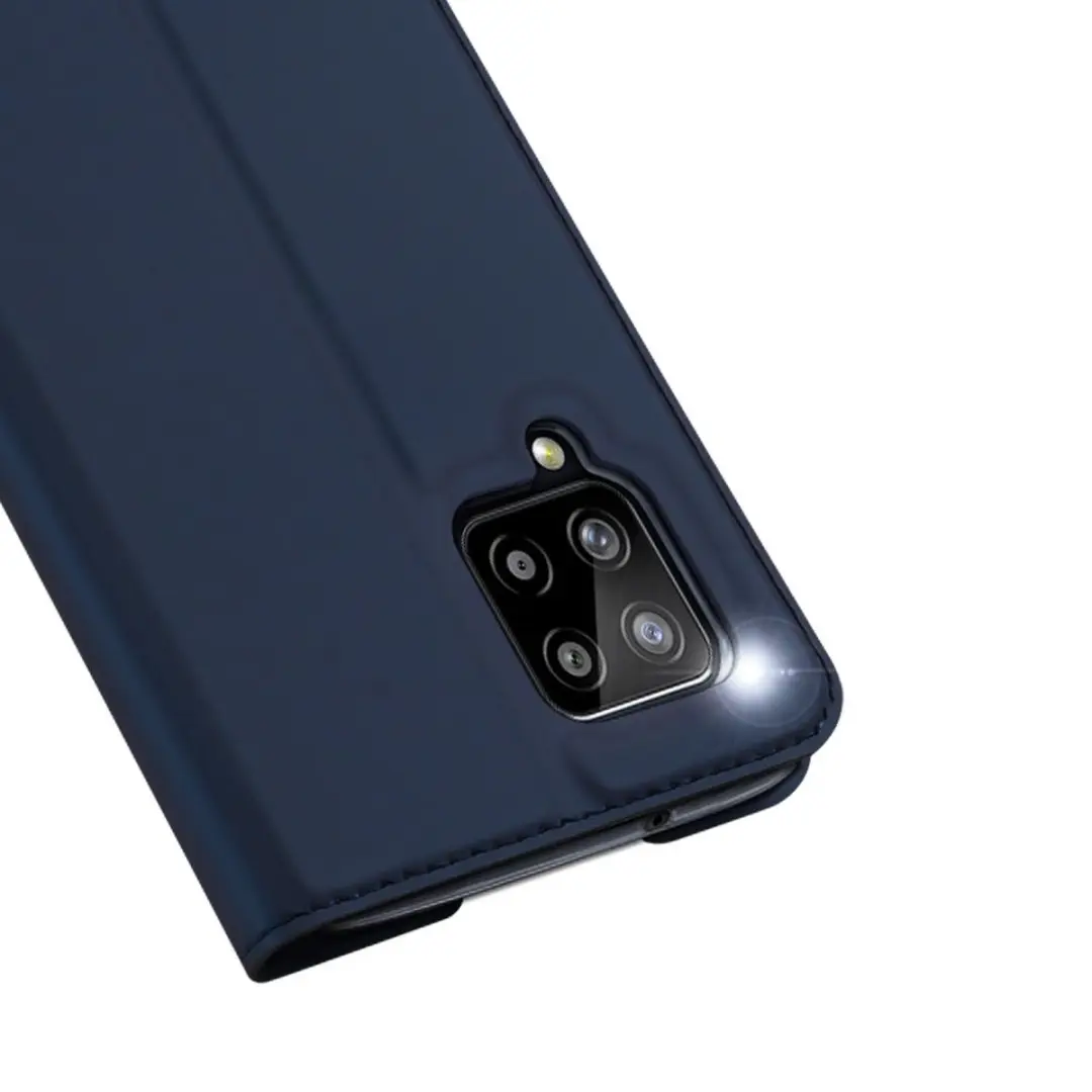 Dux Ducis Pro Serie Slim Wallethoes - Samsung Galaxy A42 - Blauw