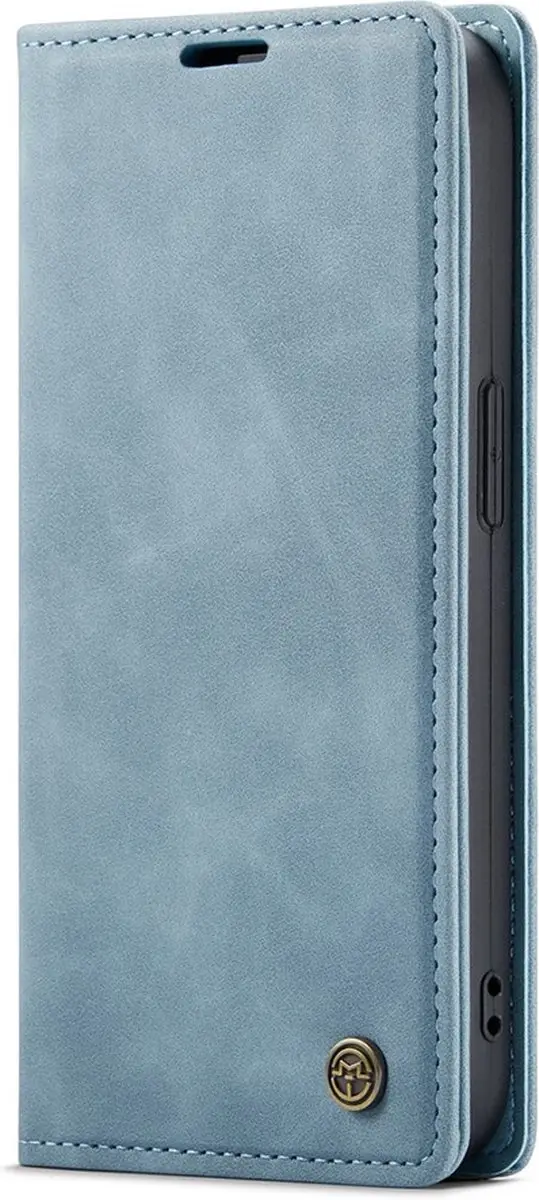 Caseme iPhone 14 Pro Max Bookcase Hoesje - Aquablauw - 3 Pasjes - afbeelding 6 van 6