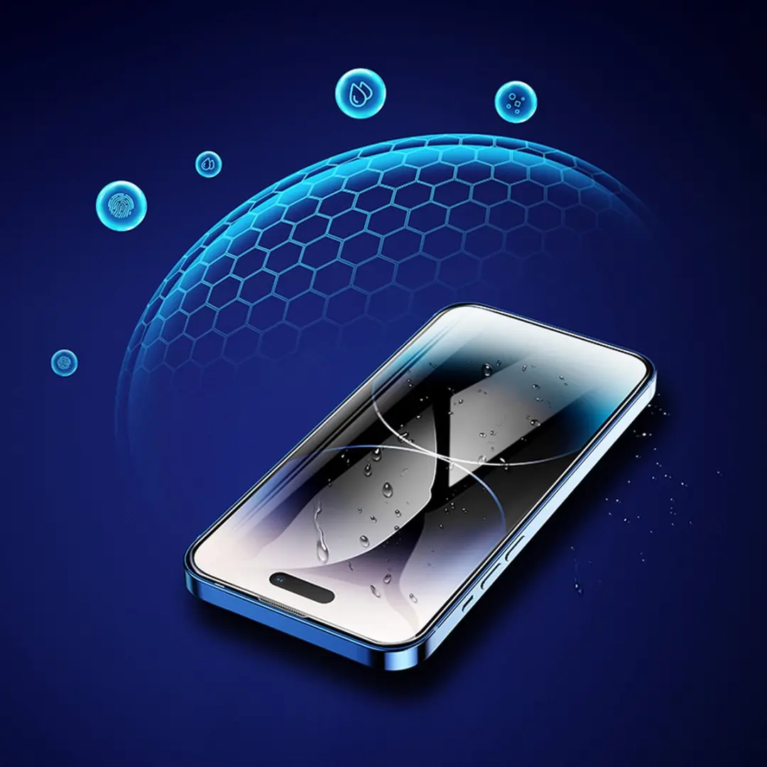 Hoco Screenprotector iPhone 14 Pro - Versterkte rand