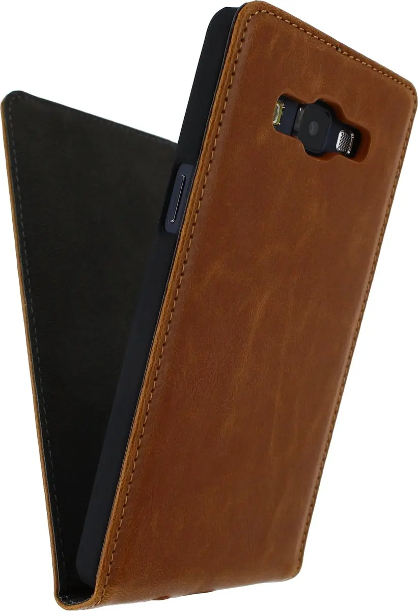 Mobilize Premium Magnet Flipcase MOB-MFCBR-GALA5 - Samsung Galaxy A5 (2015) - Bruin
