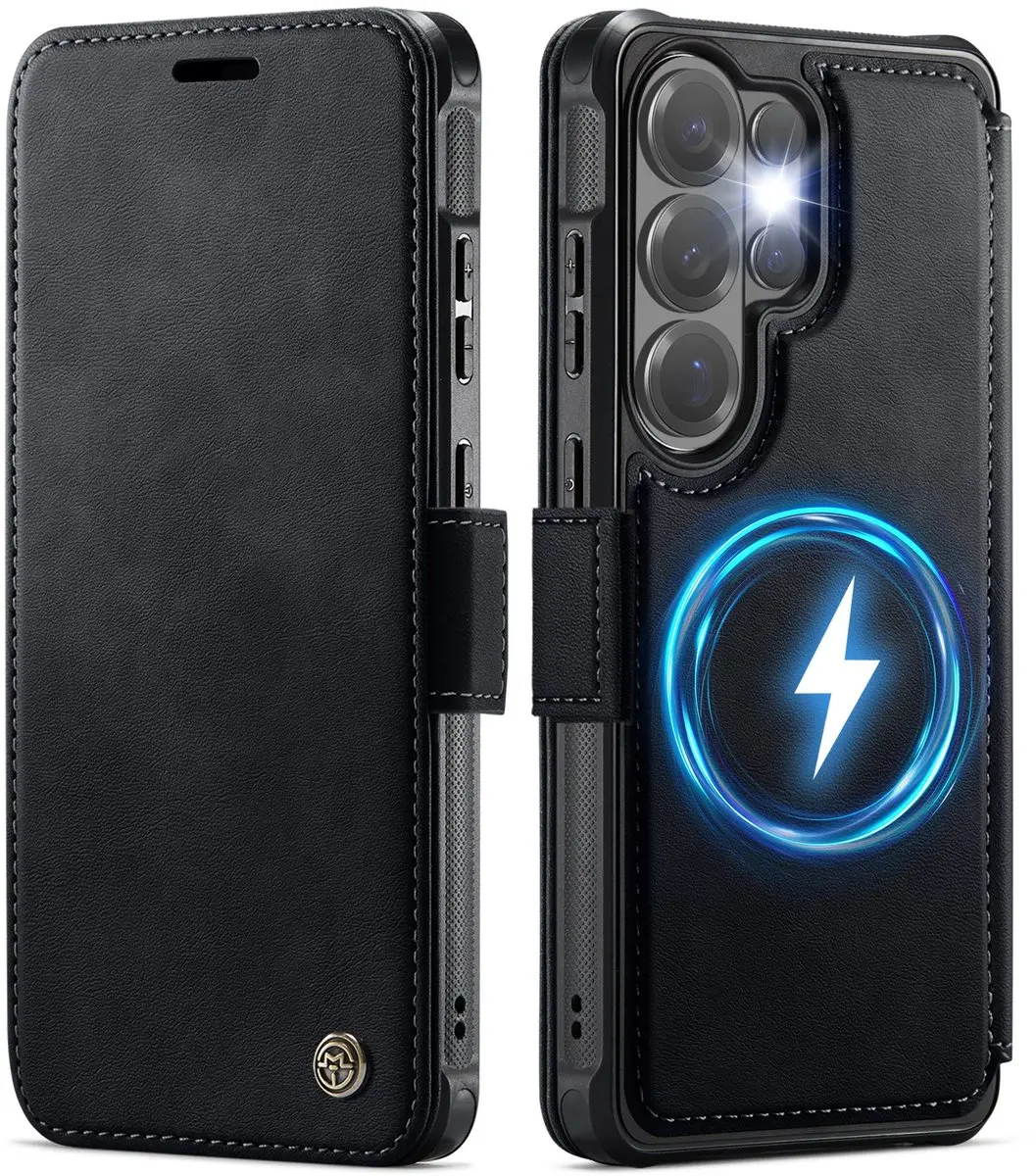 Caseme Hoesje Samsung Galaxy S23 Ultra 053 Slim Book Case