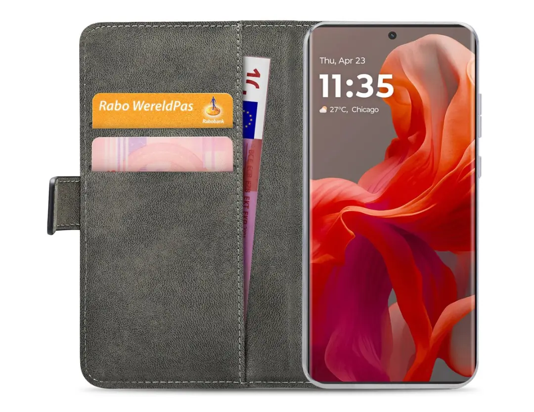 Mobilize Classic Gelly Wallet Bookcase Motorola Moto G85 - Zwart
