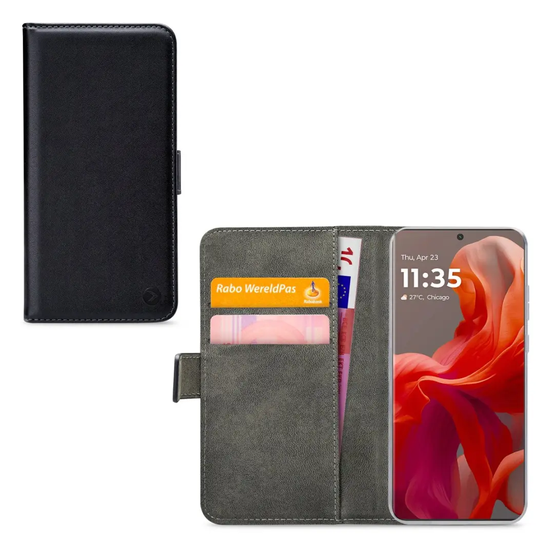 Mobilize Classic Gelly Wallet Bookcase Motorola Moto G85 - Zwart