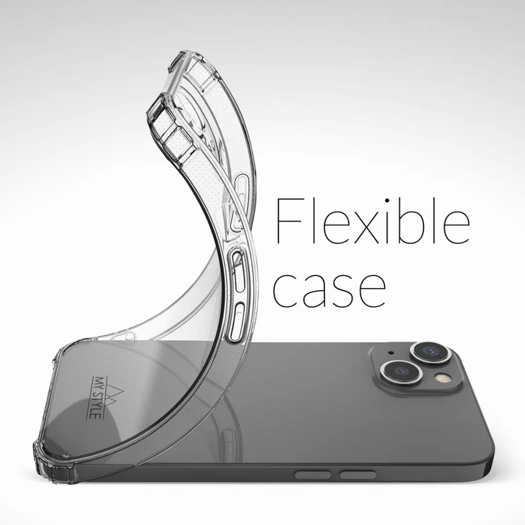 My Style MSPFCS1103 Telefoonhoesje - Samsung Galaxy A14 - Transparant