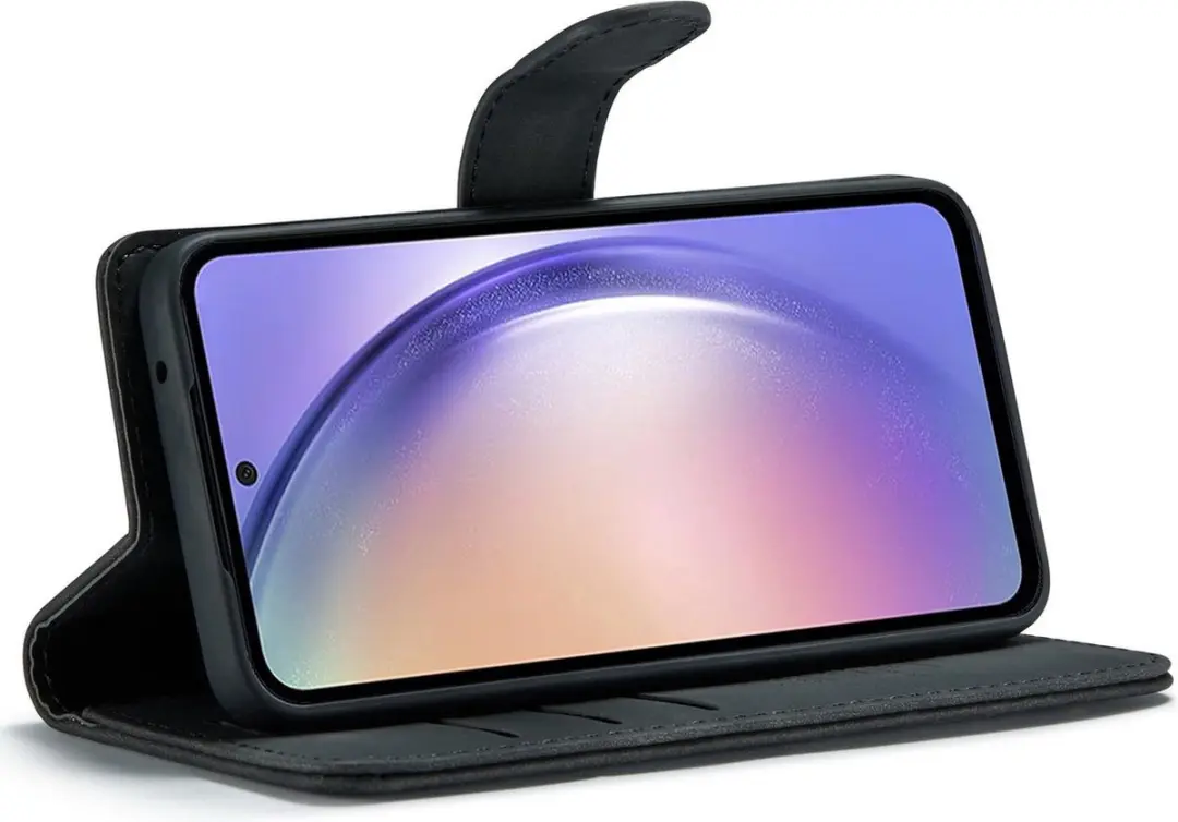 Caseme Google Pixel 8 Pro Bookcase Hoesje - Effen Zwart