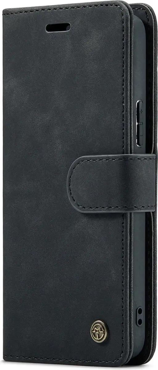 Caseme Google Pixel 8 Pro Bookcase Hoesje - Effen Zwart