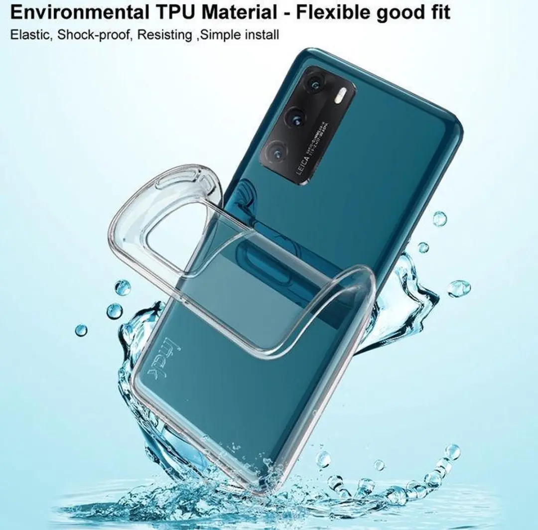 Imak UX-5 Hoesje Motorola Moto G100 - Transparant