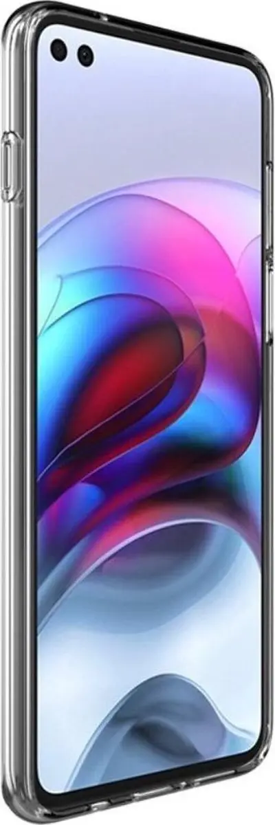 Imak UX-5 Hoesje Motorola Moto G100 - Transparant
