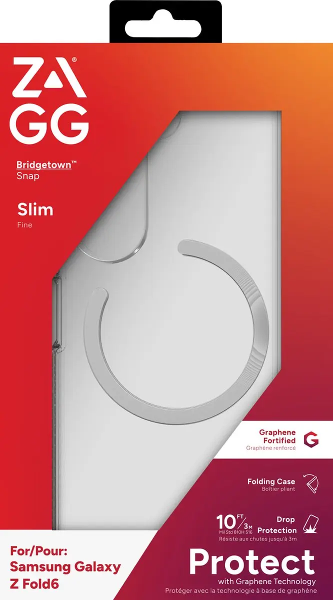 ZAGG Bridgetown Snap Hoesje 702314633 - Transparant
