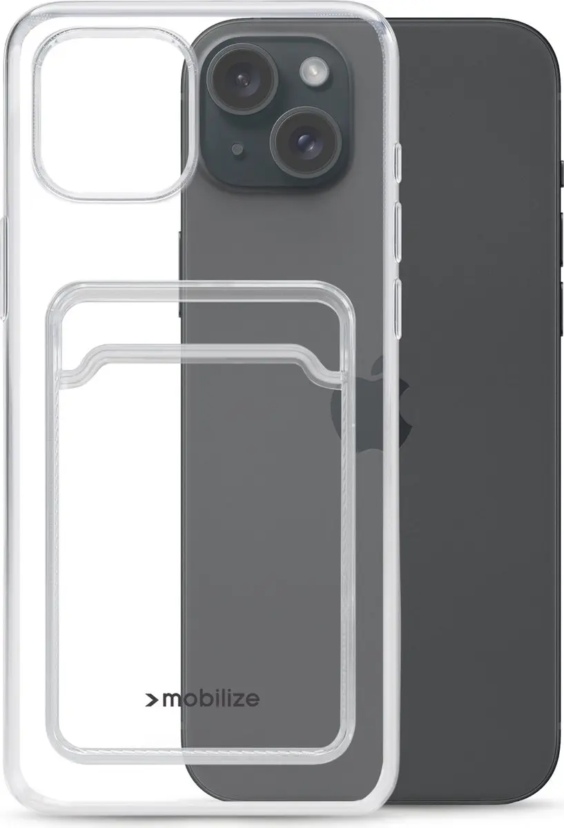 Mobilize MOB-GCCC-IPH15PLUS Hoesje iPhone 15 Plus - Transparant