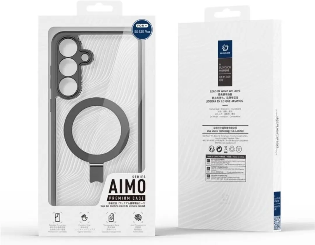 Dux Ducis Aimo Back Cover Samsung Galaxy S26 - Matte Zwart