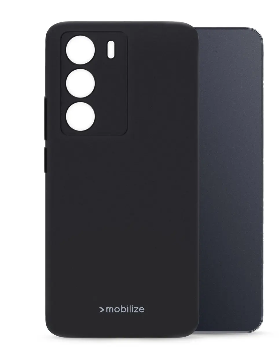 Mobilize Realme 14x Telefoonhoesje TPU - Zwart MOB-RGCMB-RM14X5G