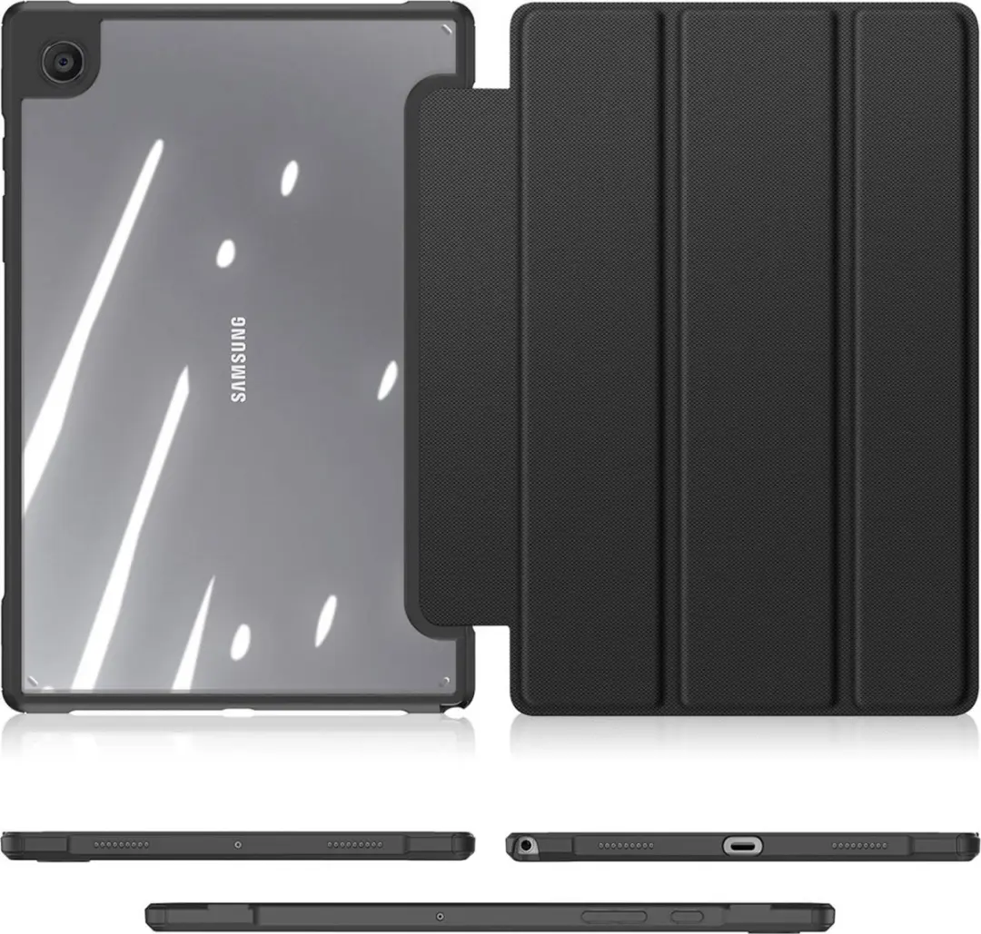 Dux Ducis Toby Series X200-18 Tablethoes - Samsung Galaxy Tab A8 10.5" - Zwart