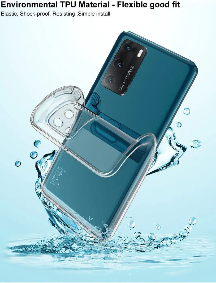 Imak UX-5 Hoesje - Xiaomi Poco F3/Mi 11i - Transparant