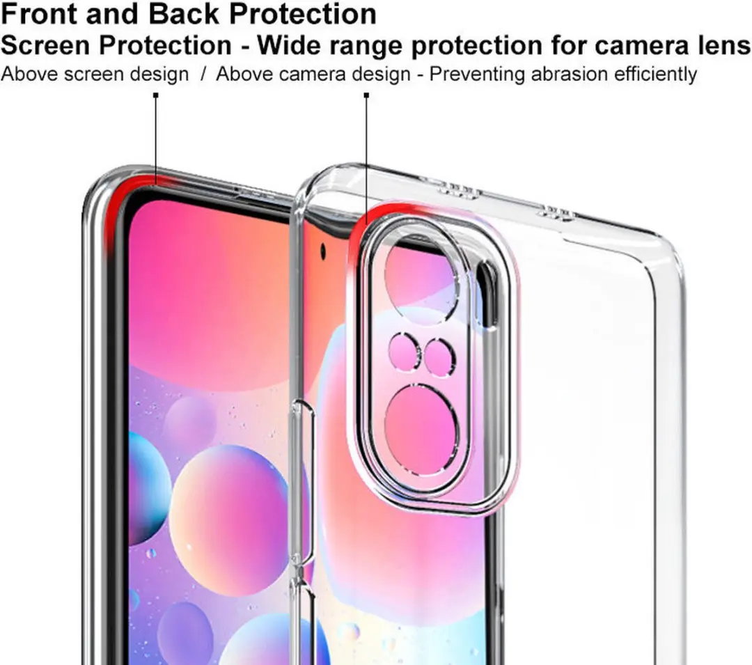 Imak UX-5 Hoesje - Xiaomi Poco F3/Mi 11i - Transparant