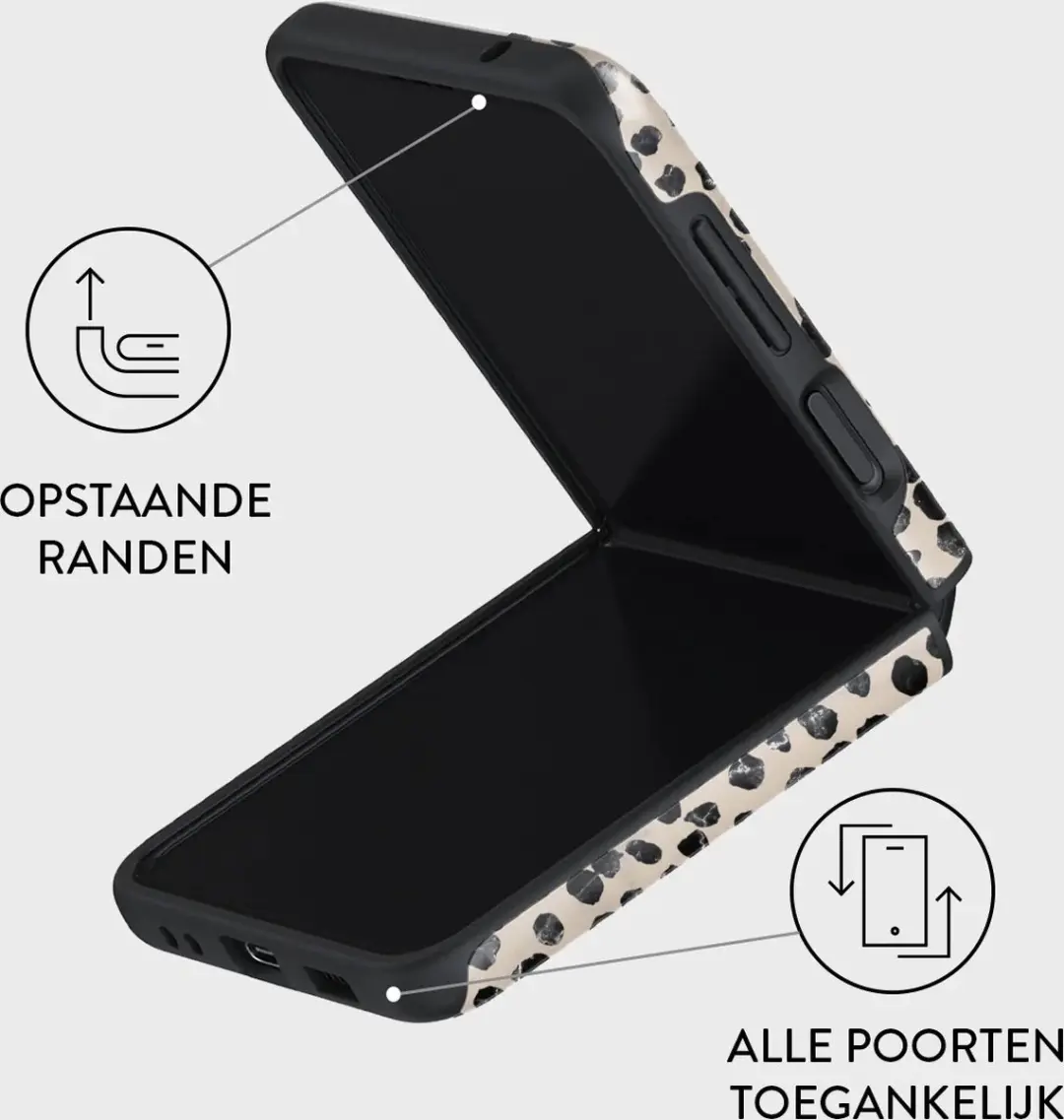 Burga Tough Case Samsung Galaxy Z Flip 4 - Almond Latte