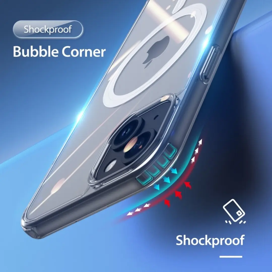 Dux Ducis iPhone 15 Plus Magnetisch Case - Transparant