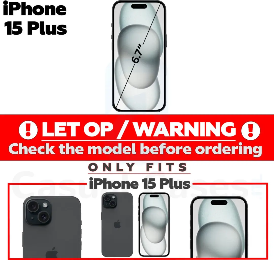 Dux Ducis iPhone 15 Plus Magnetisch Case - Transparant