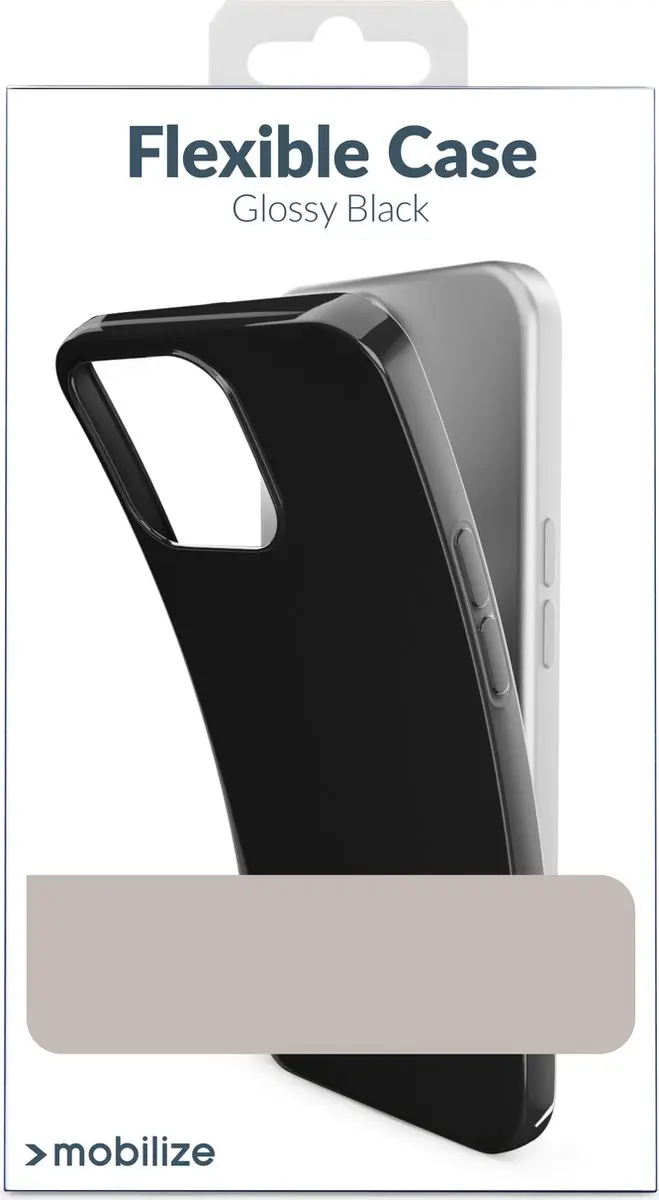 Mobilize Galaxy S25 Plus TPU Hoesje - Zwart MOB-RGCMB-GALS25P5G
