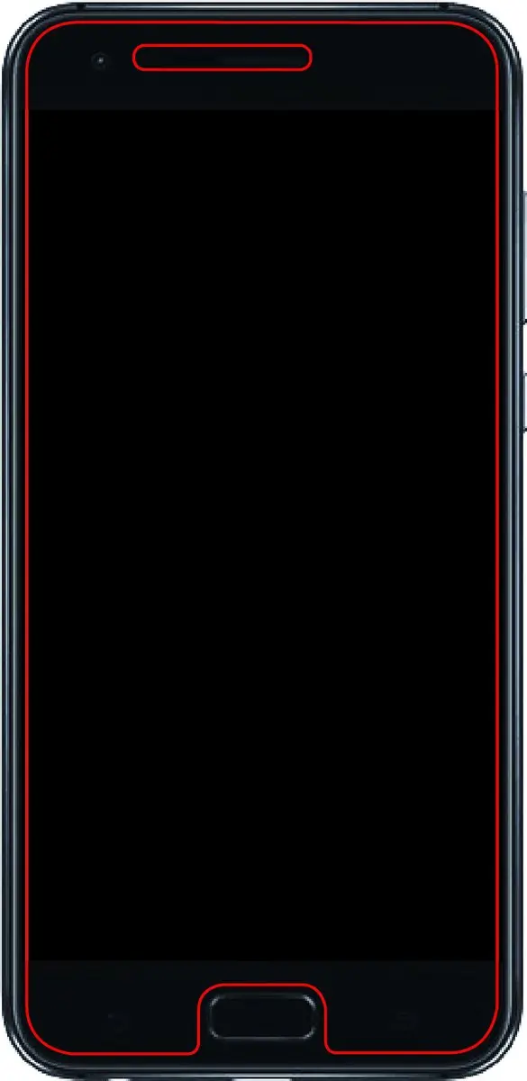Mobilize Screenprotector ASUS ZenFone 4 - Glazen - Case Friendly