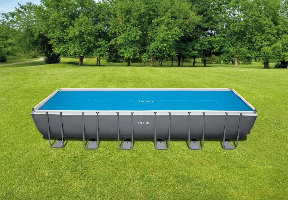 Intex Solar Zwembad Afdekzeil 732x366cm - Blauw - afbeelding 4 van 6