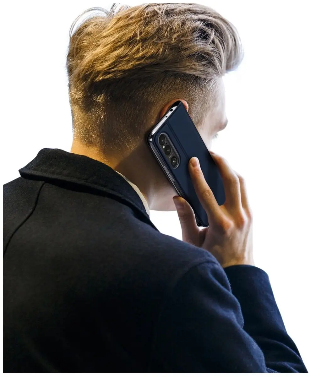 Dux Ducis Skin Pro Hoesje Sony Xperia 1 VII - Blauw
