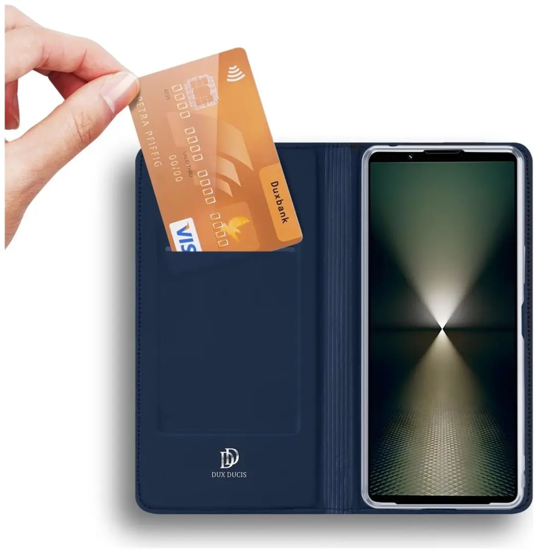 Dux Ducis Skin Pro Hoesje Sony Xperia 1 VII - Blauw
