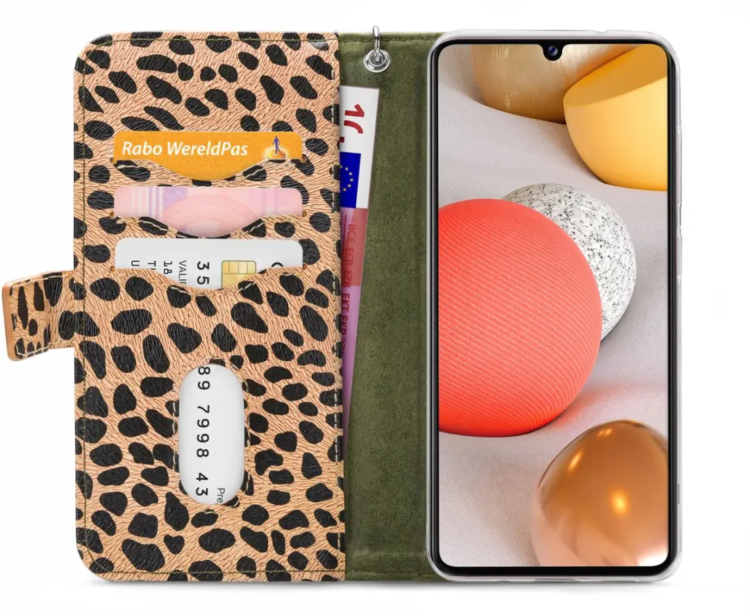 Mobilize Clutch Case Samsung Galaxy A42 - 4 Pasjes - Multi Color - afbeelding 6 van 6