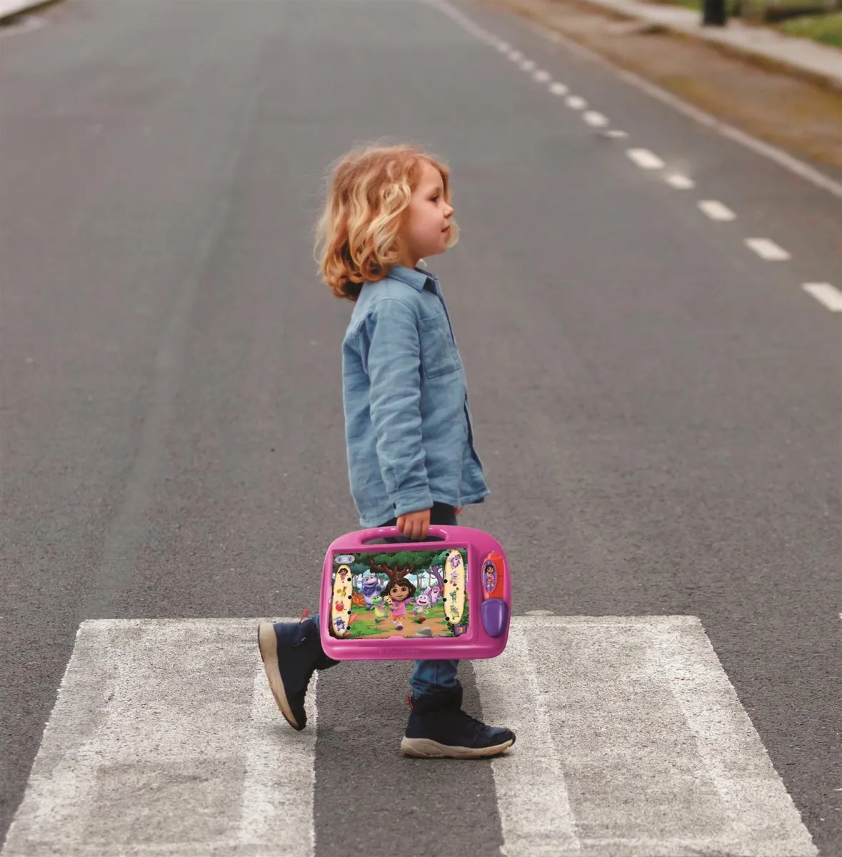 Clementoni Dora The Explorer Reisspel Travel Quiz - 3x AAA - Multikleur - afbeelding 6 van 6