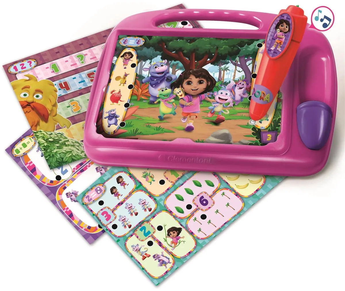 Clementoni Dora The Explorer Reisspel Travel Quiz - 3x AAA - Multikleur
