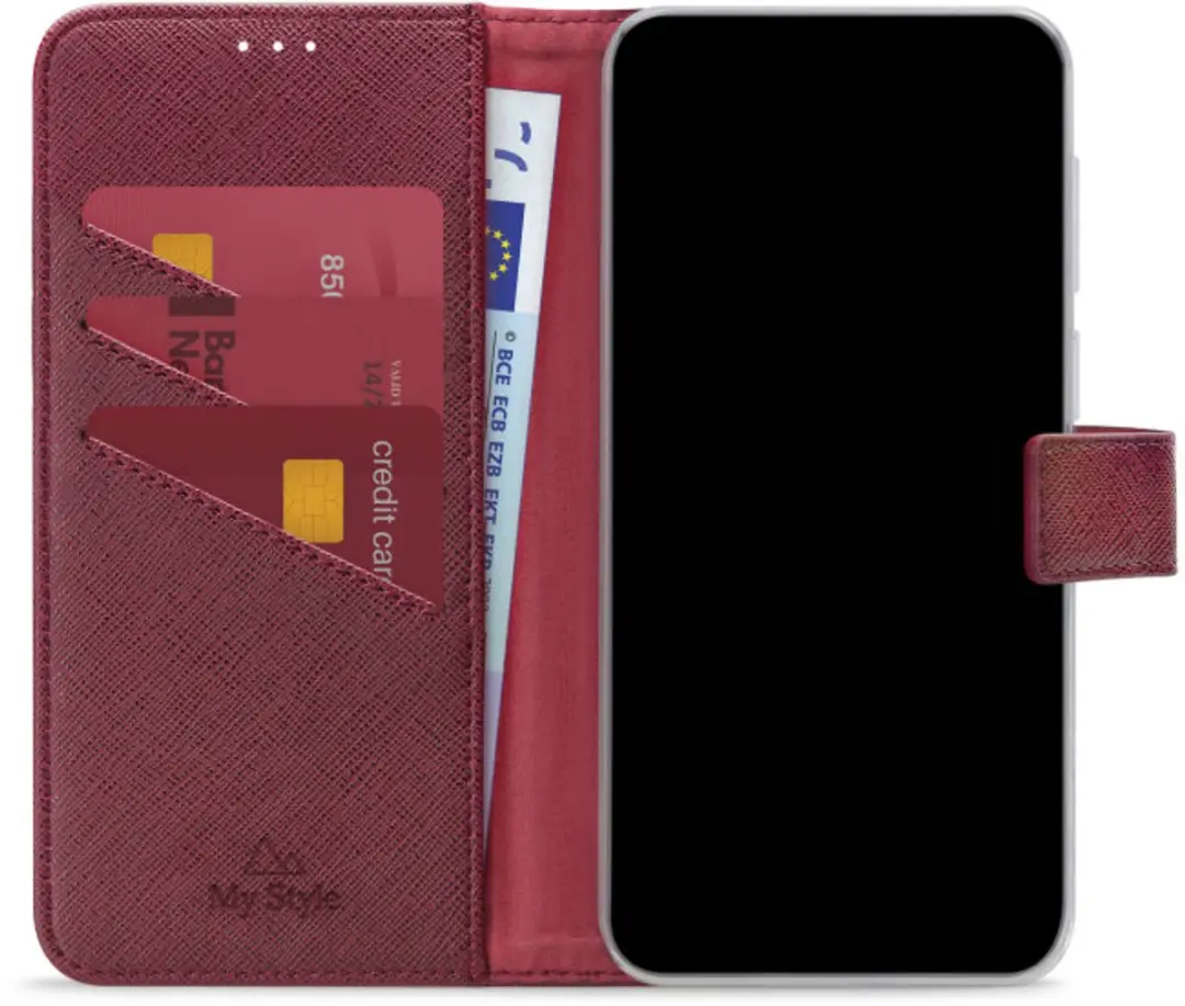 My Style Flex Wallet Samsung Galaxy A27 5G - 3 Pasjes - Bordeaux